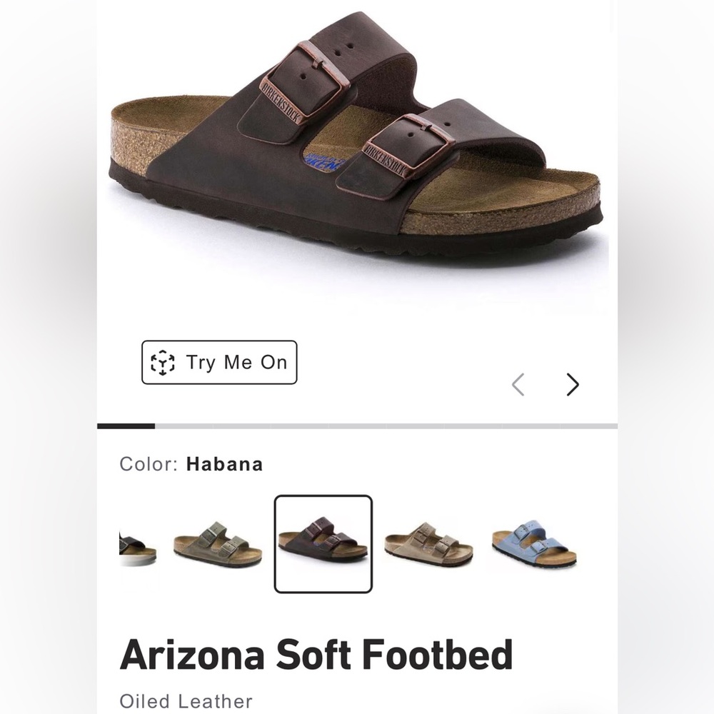 Birkenstock Arizona NWT EU39